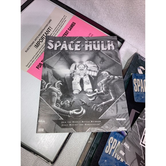 Space Hulk (1993, PC) Big Box 3.5" Floppys Complete USED 4 Disk Game - Picture 5 of 16